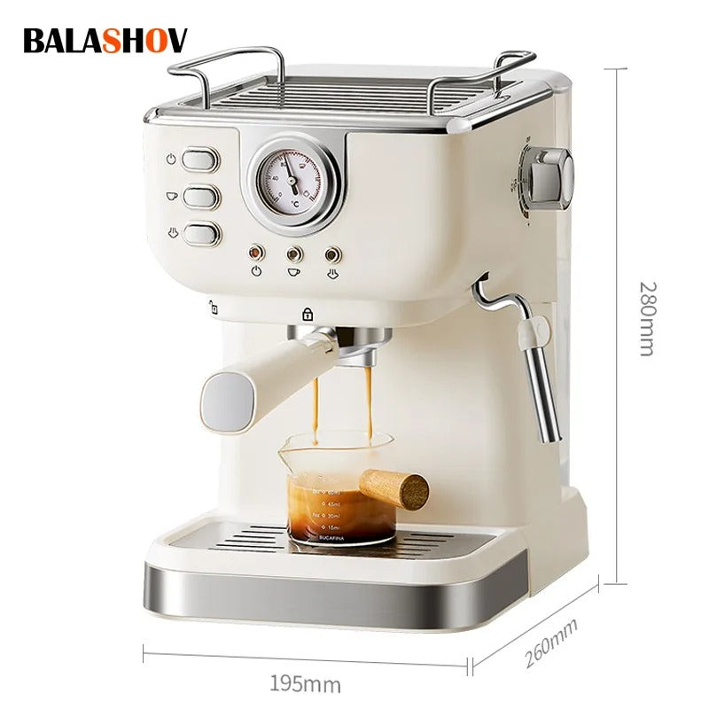 Espresso Coffee Machine with Milk Frother