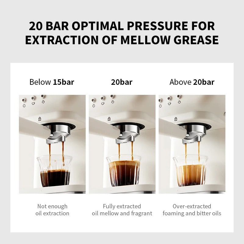 Espresso Coffee Machine with Milk Frother