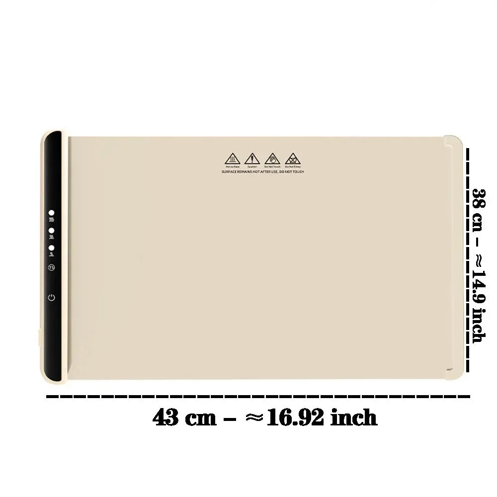 Electric silicon mat