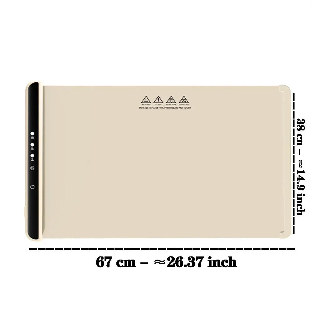 Electric silicon mat