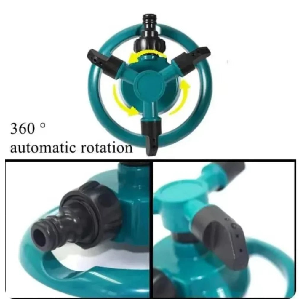 360° Automatic Rotating Water Sprinkler