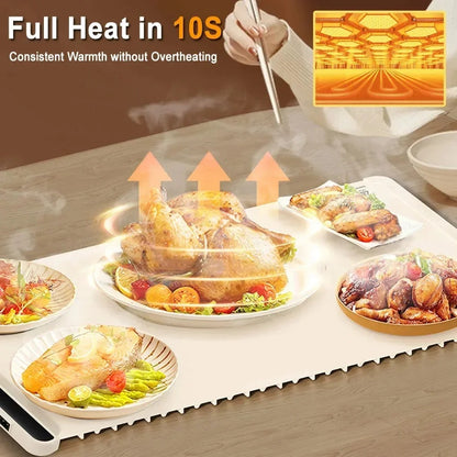 Electric silicon mat