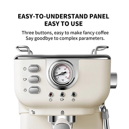Espresso Coffee Machine with Milk Frother