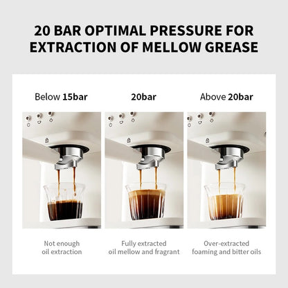 Espresso Coffee Machine with Milk Frother