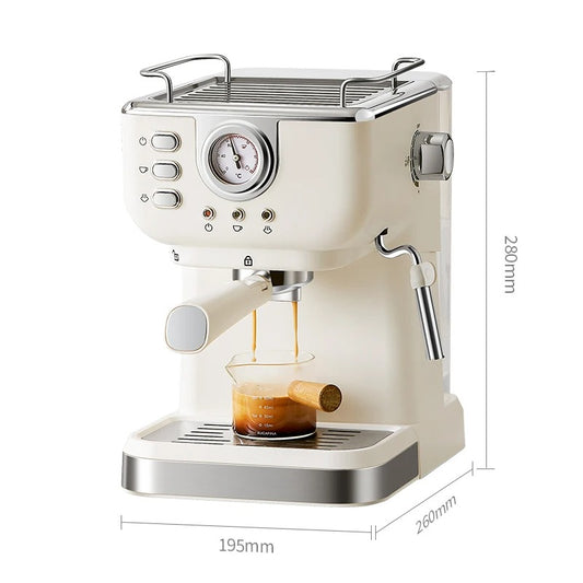 Espresso Coffee Machine with Milk Frother