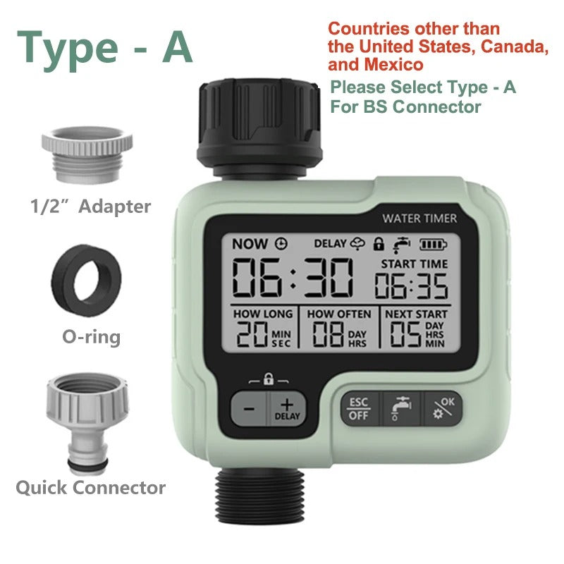 Smart water timer