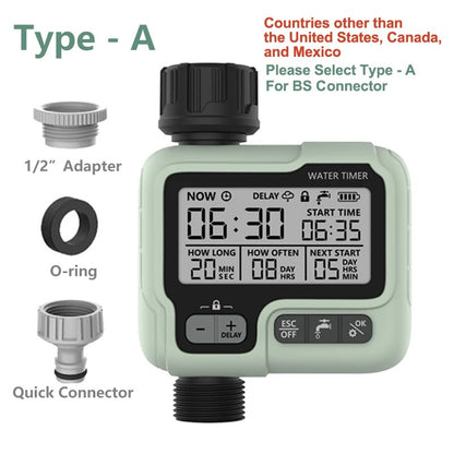 Smart water timer