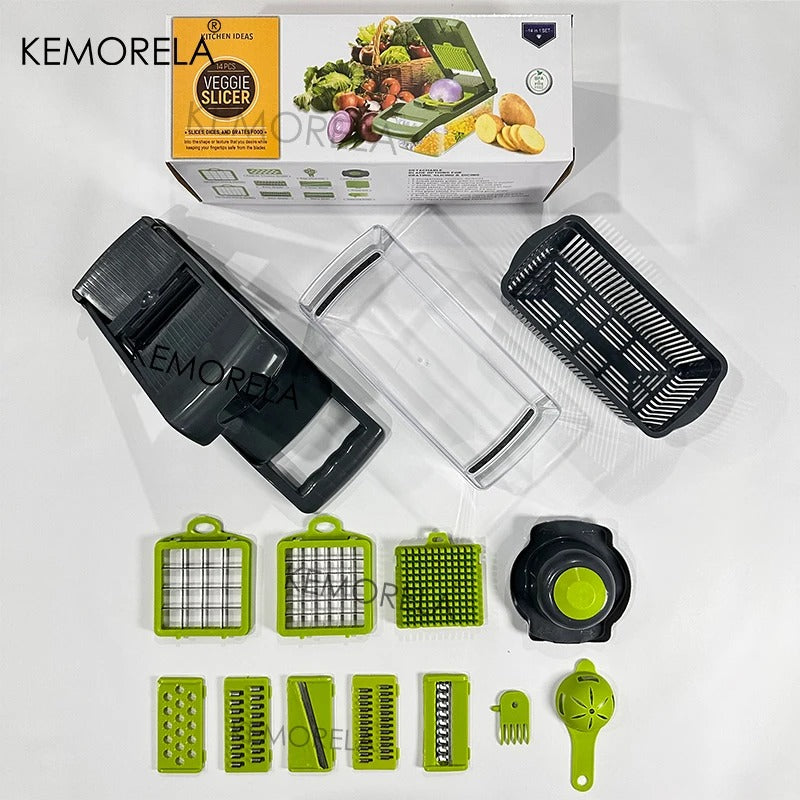 16-in-1 Vegetable and Onion Chopper