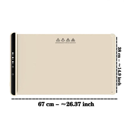 Electric silicon mat